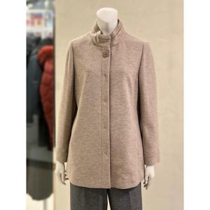 벨리시앙 세이브존01 하이넥 니트 배색 울 자켓(2color) JK3402