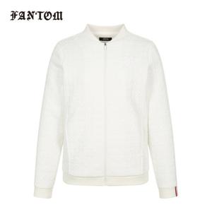 [팬텀] 여성 로고 패턴 방풍 집업 긴팔티셔츠 221D3TF204_WH