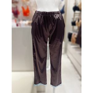 [바바라] AHS4593P 브라운 블랙라벨 스판샤틴 9부팬츠