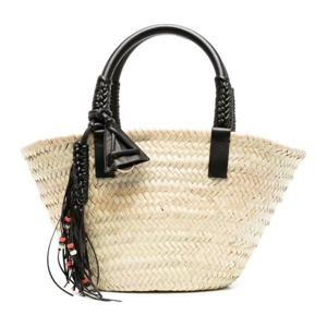 알라누이 태슬 참 라피아 토트백 LWNA009R24 MAT0016110