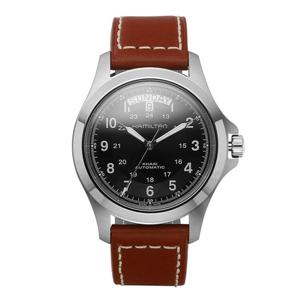 해밀턴 시계 H64455533 카키 필드 킹 남성가죽시계 당일발송