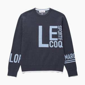 [르꼬끄골프] 남성 콘트라스트 포인트 스웨터 (GQ121MKP12)