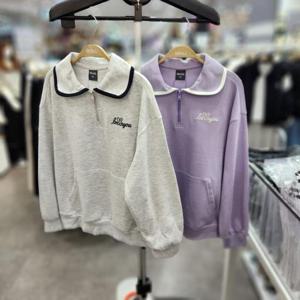 유솔 sh06 여아 CP양면 반집업 맨투맨 ULMA25S51