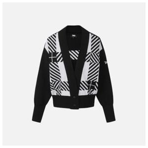 [PXG]PXG골프자켓 TQK PHPPW4320-94 여성 패턴 니트 가디건