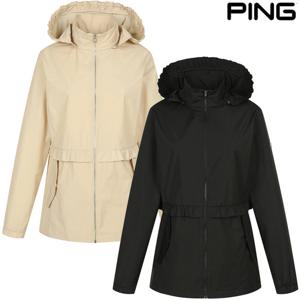 [핑골프][골프양말증정_PBS]여성 프릴 후드 점퍼 121E1JP151