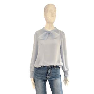 [에이비에프지]리본포인트 쉬폰 블라우스 ADZ1HB44C