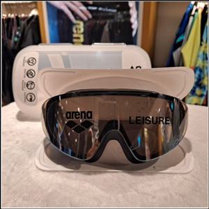아레나 안티포그 와이드형 (A5AC2AG23 BLK) 실내 래저 미러수경 수영용품