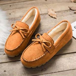 여자 모카신 털신 털안감 스웨이드 로퍼 겨울 슈즈