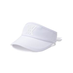 [어뉴골프] 여성 WOMEN ESSENTIAL RIBBON TIE VISOR_WH