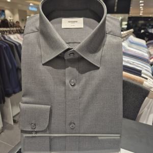 [레노마] 남성정장셔츠 구김없는 스판 일반핏긴소매RZRSG1904딥그레이