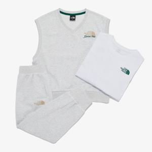 노스페이스키즈 코지 캠프 3PCS 세트(NM5MR02HGY)