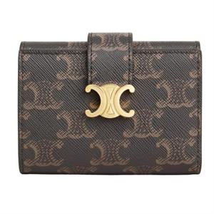 셀린느 CELINE 빅투아르 파인 지갑 - 트리옹프 캔버스 10M962CQH