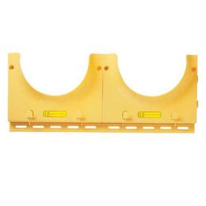 에스탑 안전모걸이 1구황색 플라스틱 (10개입)