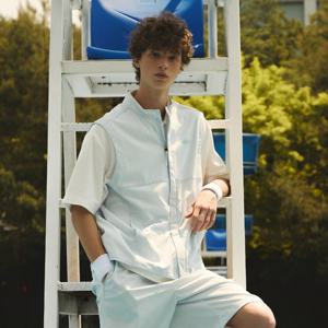 내셔널지오그래픽 N252UVT970 프로즌큐브 풀집업 베스트 PALE BLUE