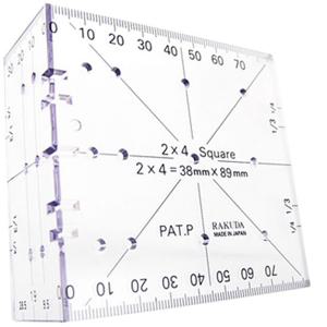 목재 투바이포 최적화 중심선 선긋기 스퀘어 연귀자
