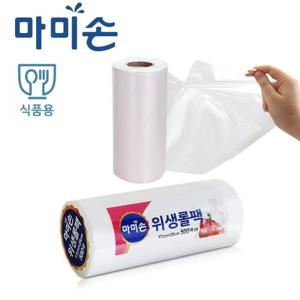 마미손 뜯어쓰는 비닐봉투 롤백 6호 500매 소17x25 마트봉투 위생봉투 위생백 비닐봉투 6호 500매 비닐봉투