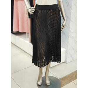 미니멈 세이브존01 시스루 플리츠 클로시 스커트 MXBAWS3260