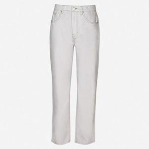 뱅뱅 HC07 공용 인밴드 화이트 레귤러데님팬츠 NQL164