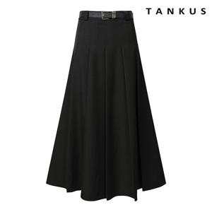 택가 69,000원 [탱커스]벨티드플리츠 롱 스커트 (TX2SK005L0)