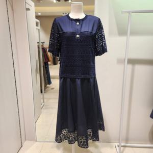 [요하넥스] 레이스배색원피스(J4B5D24-1)