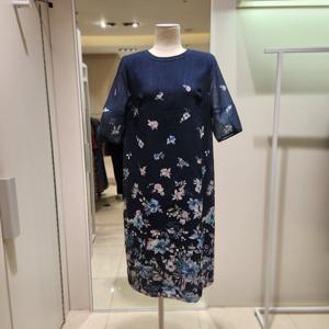 [요하넥스] 라운드넥 플라워원피스(J4B5D27-1)