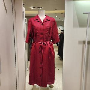 [요하넥스] 셔츠형 마원피스(J4B5D30-1)