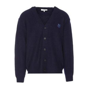 메종키츠네 가디건 NM00501KT1093P476 Blue