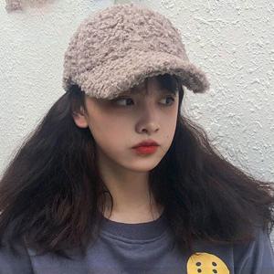 빅 뽀글이캡모자 무지뽀글이모자 양