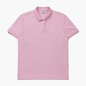 [먼싱웨어][37%OFF]여성 베이직 피케 반팔티셔츠 라이트핑크(MQ222PTS41)