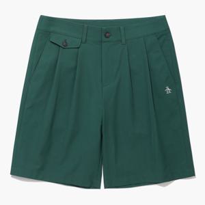 [먼싱웨어][37%OFF]남성 핀턱 치노 반바지 딥그린(MQ221PSP42)