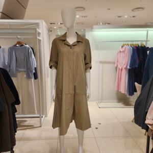 [요하넥스] 칼라텍 반팔원피스(Z5B5D102-1)