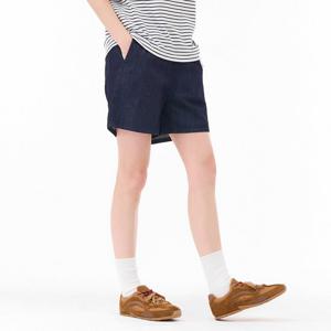 [체이스컬트]여성 올밴딩 4부 데님팬츠 ECRG2671E04_ys_YS