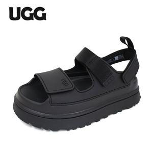 어그 UGG 골든글로우 여성 웨지 스트랩 샌들 블랙 1152685-BLK