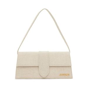 쟈크뮈스 숄더백 베이지 더 롱 밤비노 숄더백 251553F048043