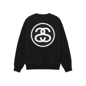 스투시 SS 링크 크루 블랙 1914970