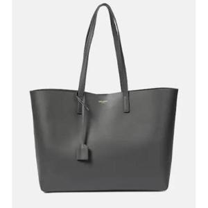 생로랑 Shopping E W 레더 토트 백 P00533623