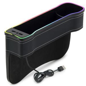 차량용 멀티컵홀더 틈새 사이드포켓 QC3.0 C80 보조석