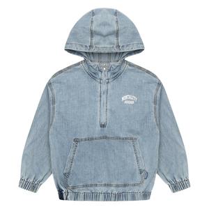소이 남아 데님 후드 아노락 점퍼 23S1105_BL