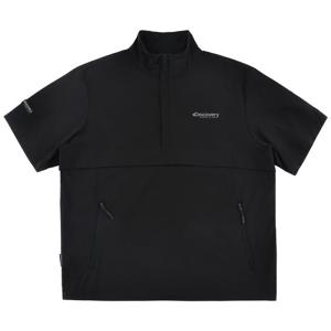 디스커버리 남녀공용 프레시벤트 폴튼 트레이닝 반팔 하이넥 아노락 DXTR7G053BKS