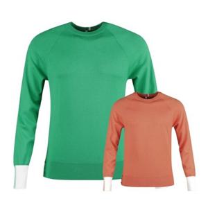 [럭스골프]럭스골프 OH2A404 남성 라운드 긴팔 니트셔츠