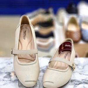 [허시파피]여성 세미 캐주얼 정장 메리제인 로퍼 단화 3FP406