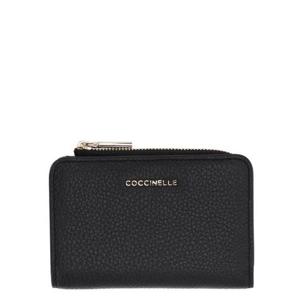 Coccinelle 로고 레터링 지퍼 지갑 E2MW511D101 001 TP934544458