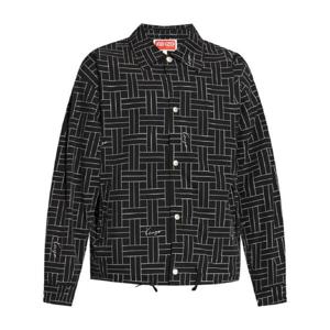 26 SS 겐조 위브 프린트 윈드브레이커 재킷 FE65BL1639NJ TP432137812