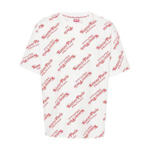 26 SS 겐조 겐조 X 베르디 로고 프린트 티셔츠 FE58TS0044SY TP437974208