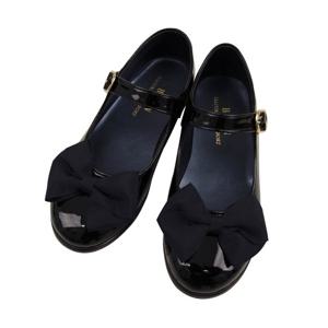 [빈]여아 리본 블랙 구두BY54AF01BK