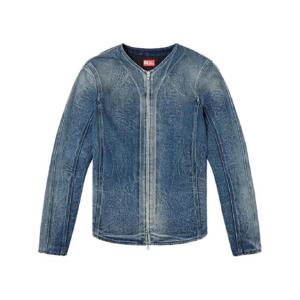 26 SS 디젤 V넥 커브 헴 재킷 A17922007BG TP435448353