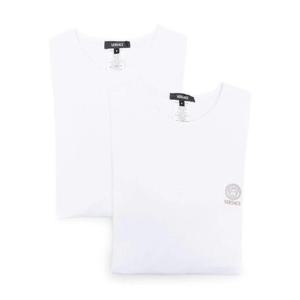 26 SS 베르사체 메두사 헤드 모티프 티셔츠 2팩 세트 AU101971A10011 TP432012956