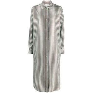 26 SS 포르테포르테 스트라이프 패턴 셔츠 드레스 12104MYDRESS TP432160574