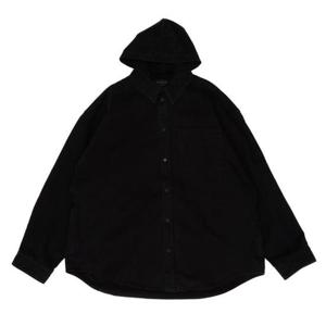 발렌시아가 후드 데님 셔츠 파카 814227TNW11 1700 TP934435092