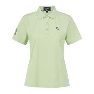 [파리게이츠] 공용 로고 카라 반팔 티셔츠 531E2TO402_GN